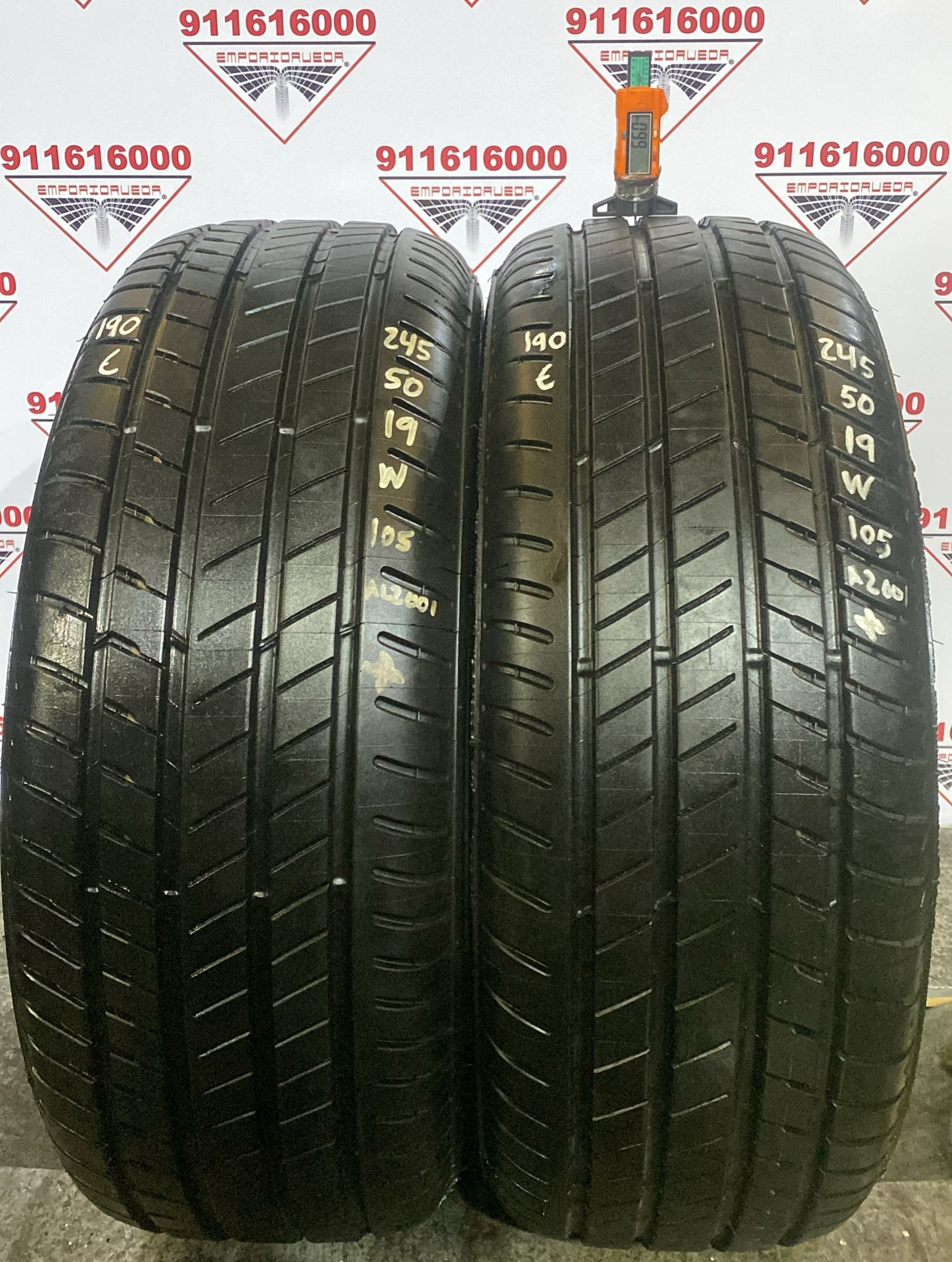 BRIDGESTONE ALENZA 001 USADO  245/50 R19 105 W